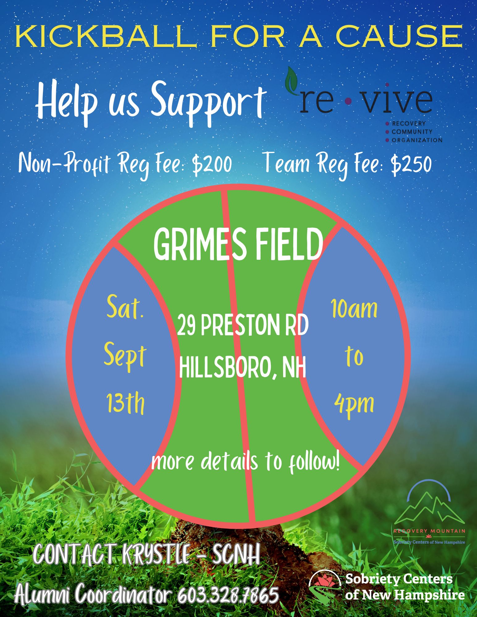 Kickball for a Cause event 9-13-25