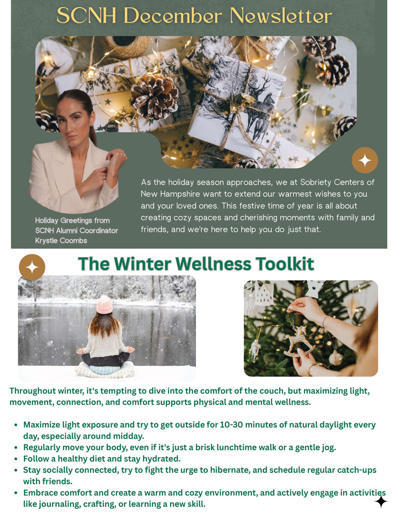 SCNH Decenber Alumni Newsletter